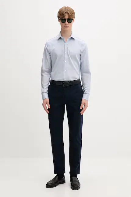 Рубашка non-iron Calvin Klein, синий — фото 2