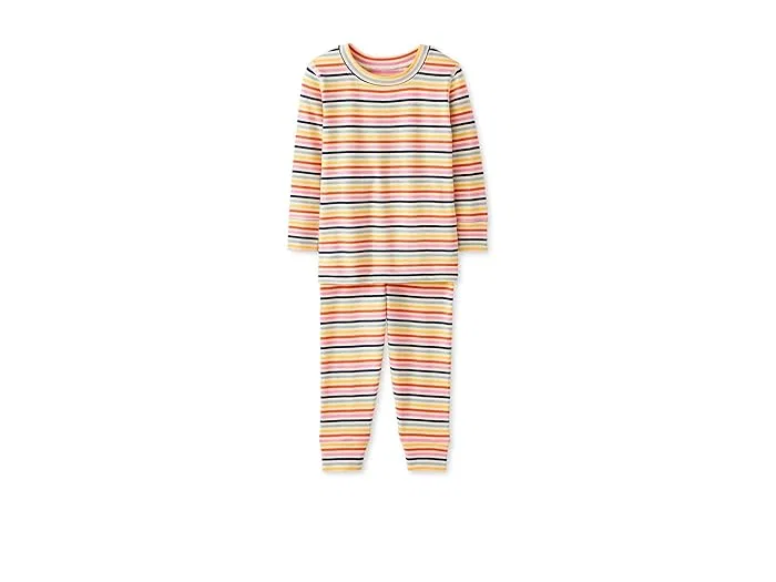 Пижама Long John в полоску Hanna Andersson, Multi Stripe