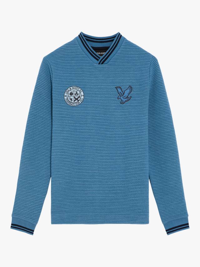 

Детский футбольный свитшот Lyle & Scott, Jet Black