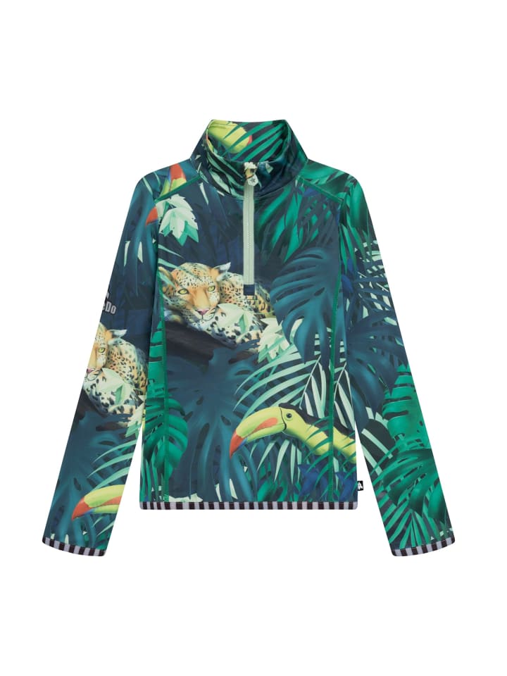 

WeeDo Футболка с длинными рукавами JUNGLE с принтом "джунгли"