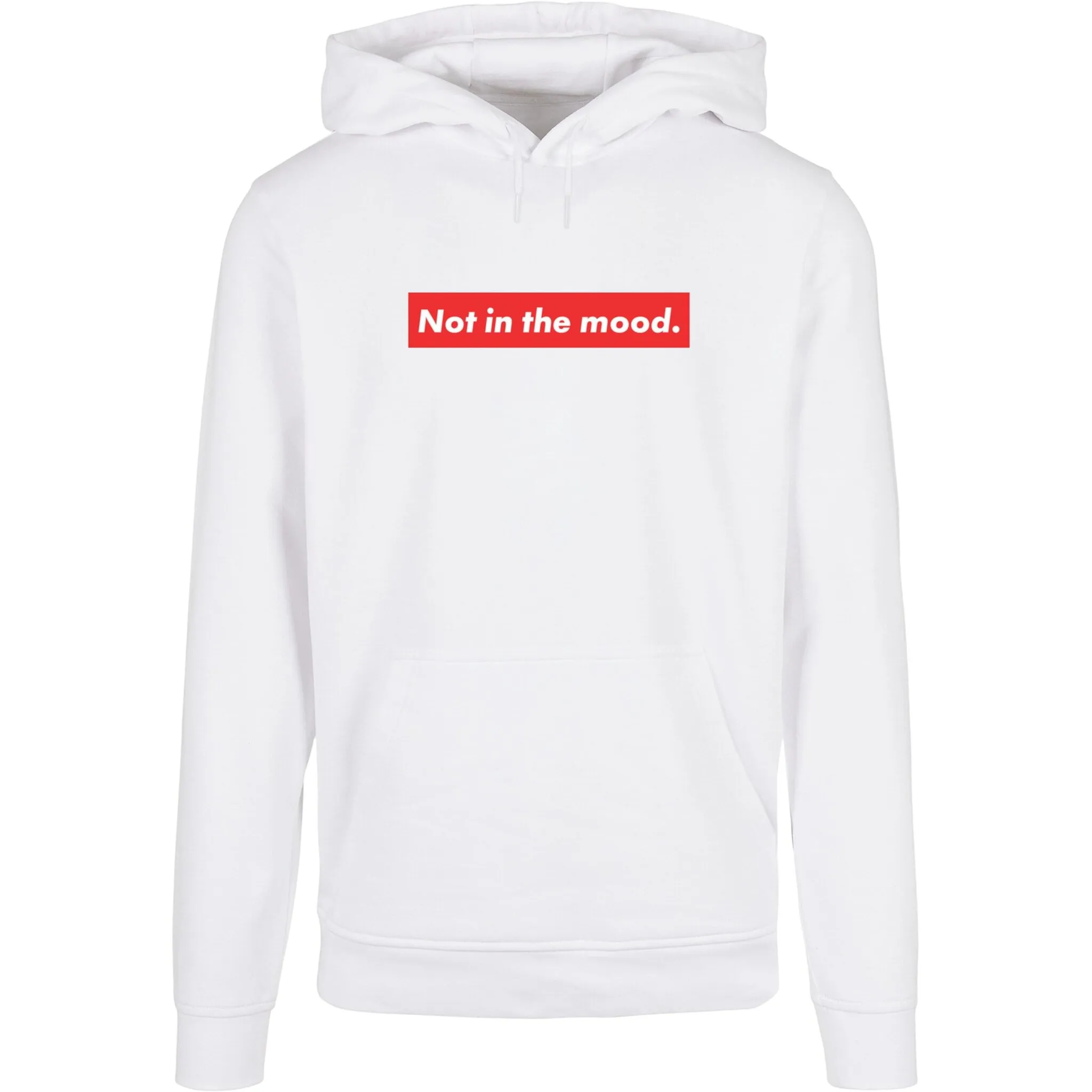 

Толстовка с капюшоном Merchcode " Merchcode Men's NITM - Sup Mood Basic Hoody", белый