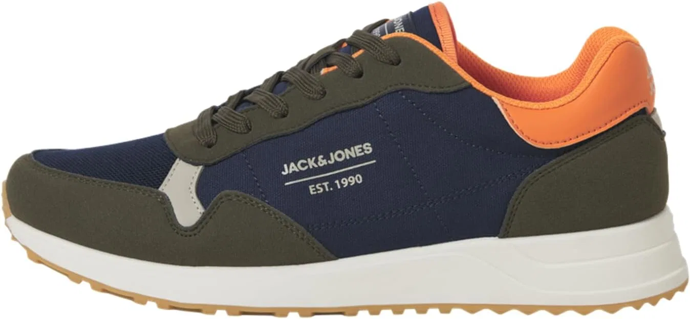 Мужские кроссовки JACK & JONES Jfwbeech Combo SneakerJfwbeech Combo Sneaker, Olive Night
