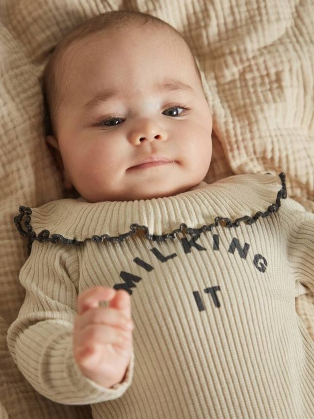 

Детский комбинезон Milking It из органического хлопка Claude & Co, Oat