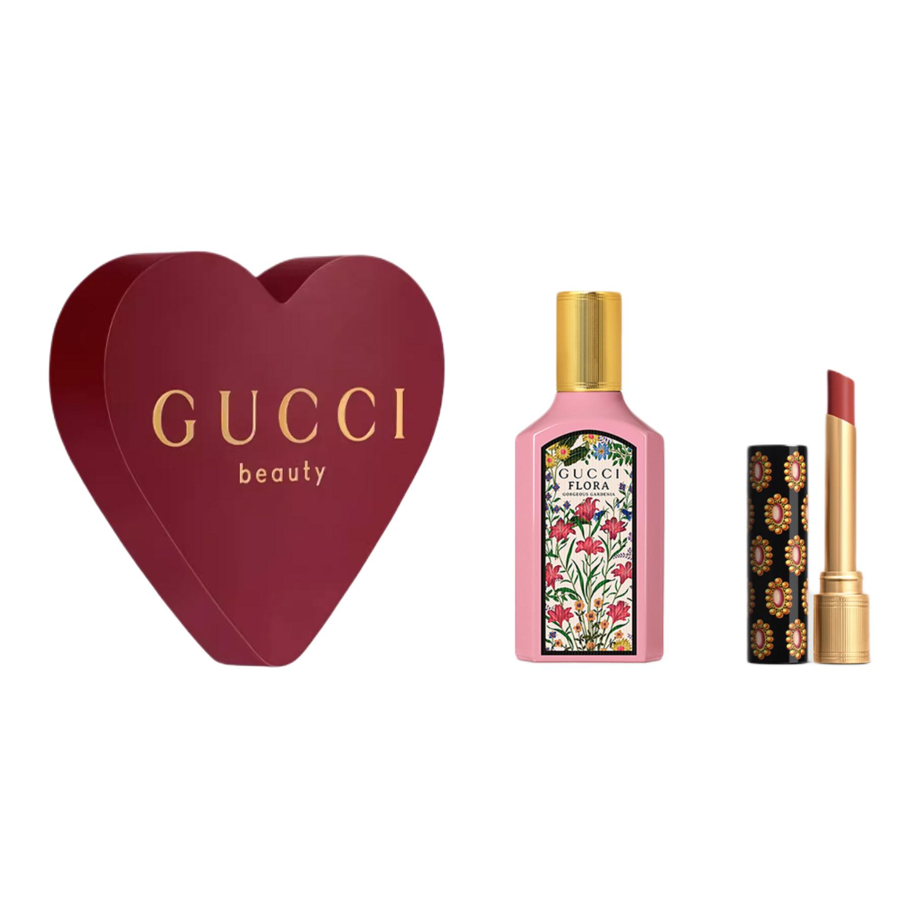 Набор парфюма dreamy gardenia eau de parfum груша цветок жасмина 50мл+3,5г/50мл+1,8г GUCCI — фото 2