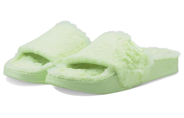 Тапочки leadcat 20 ylm sports slippers green Puma, зеленый — фото 4