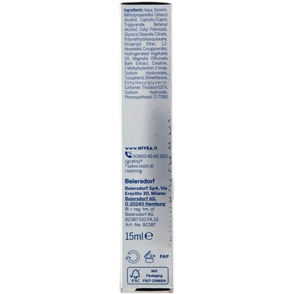 Сыворотка Nivea — Гиалуроновый филлер Outline Eyes против морщин, 15 мл — фото 2