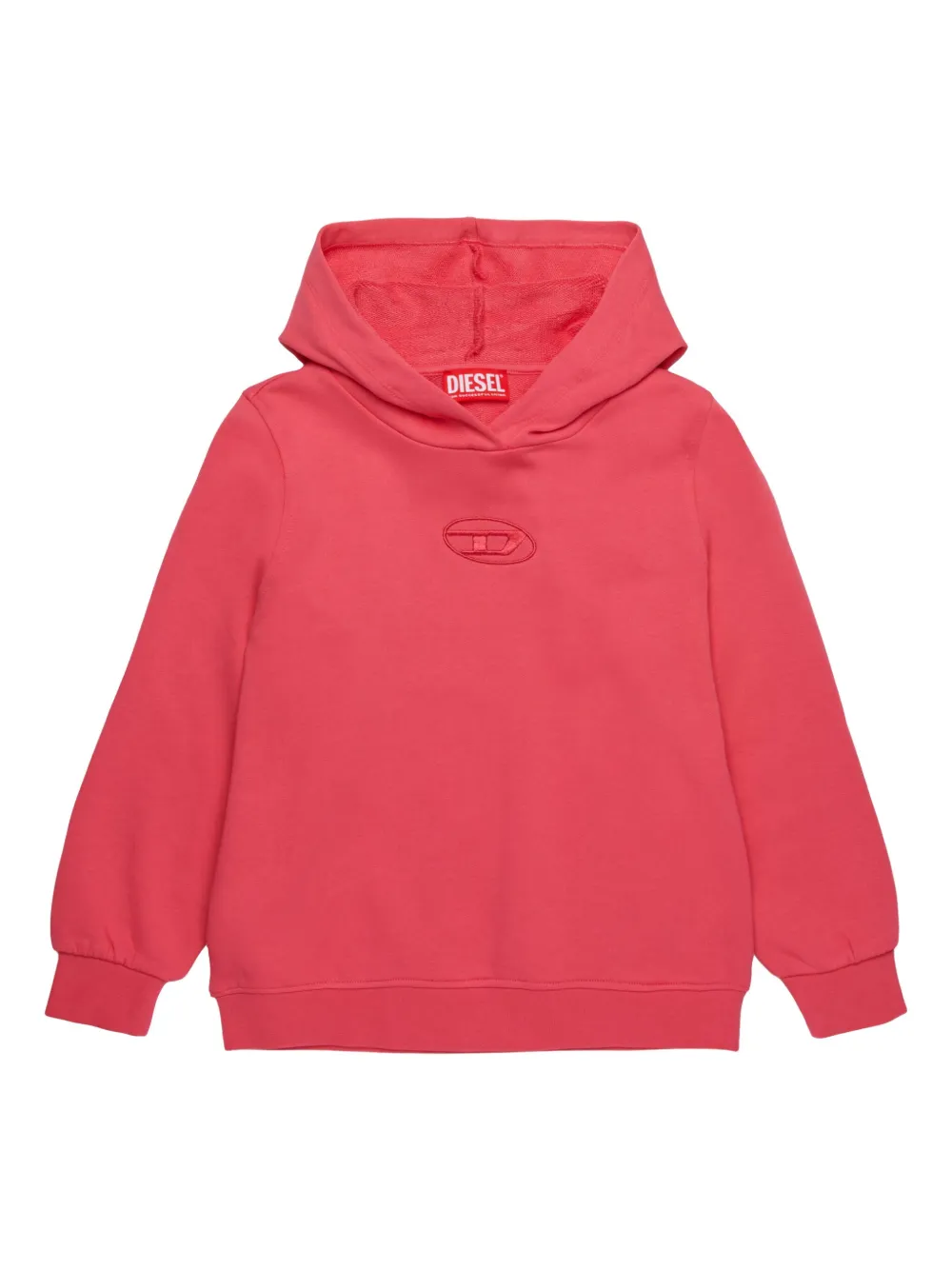 

Худи с вышитым логотипом Diesel Kids, розовый
