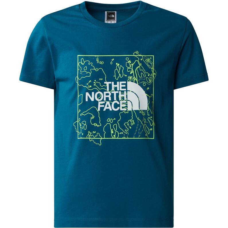 

Новая детская футболка с рисунком The North Face, синий