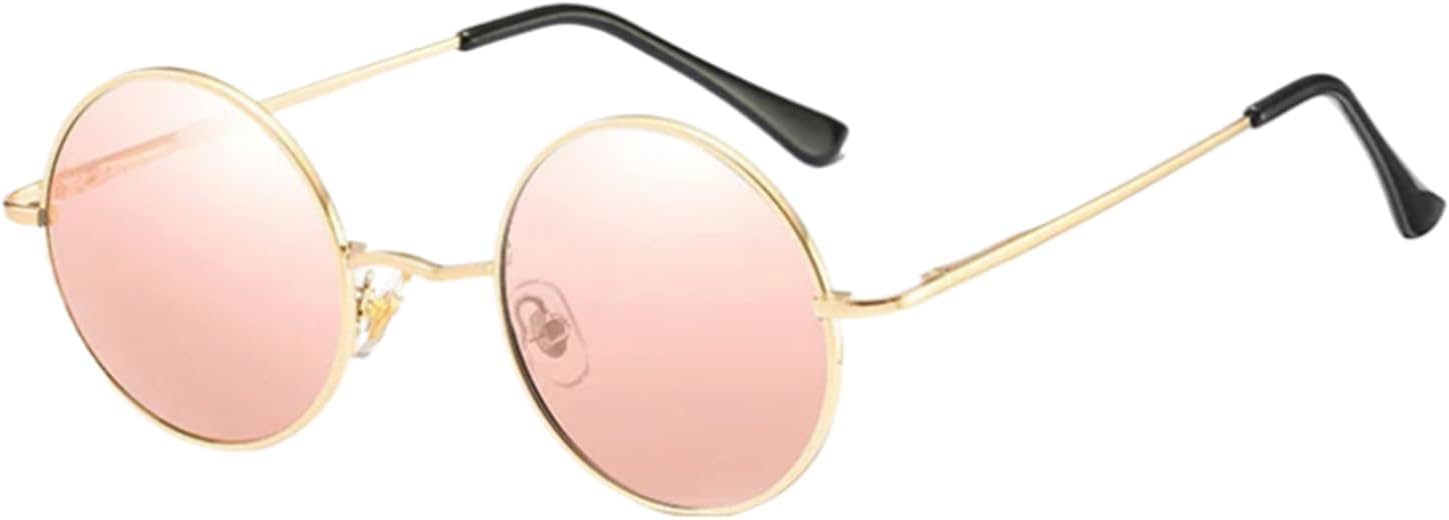 

Солнцезащитные очки с защитой от УФ-излучения UV400 | Маленькие круглые цветные линзы | для женщин и мужчин, для занятий спортом на открытом воздухе и вождения DSVIGF, 03