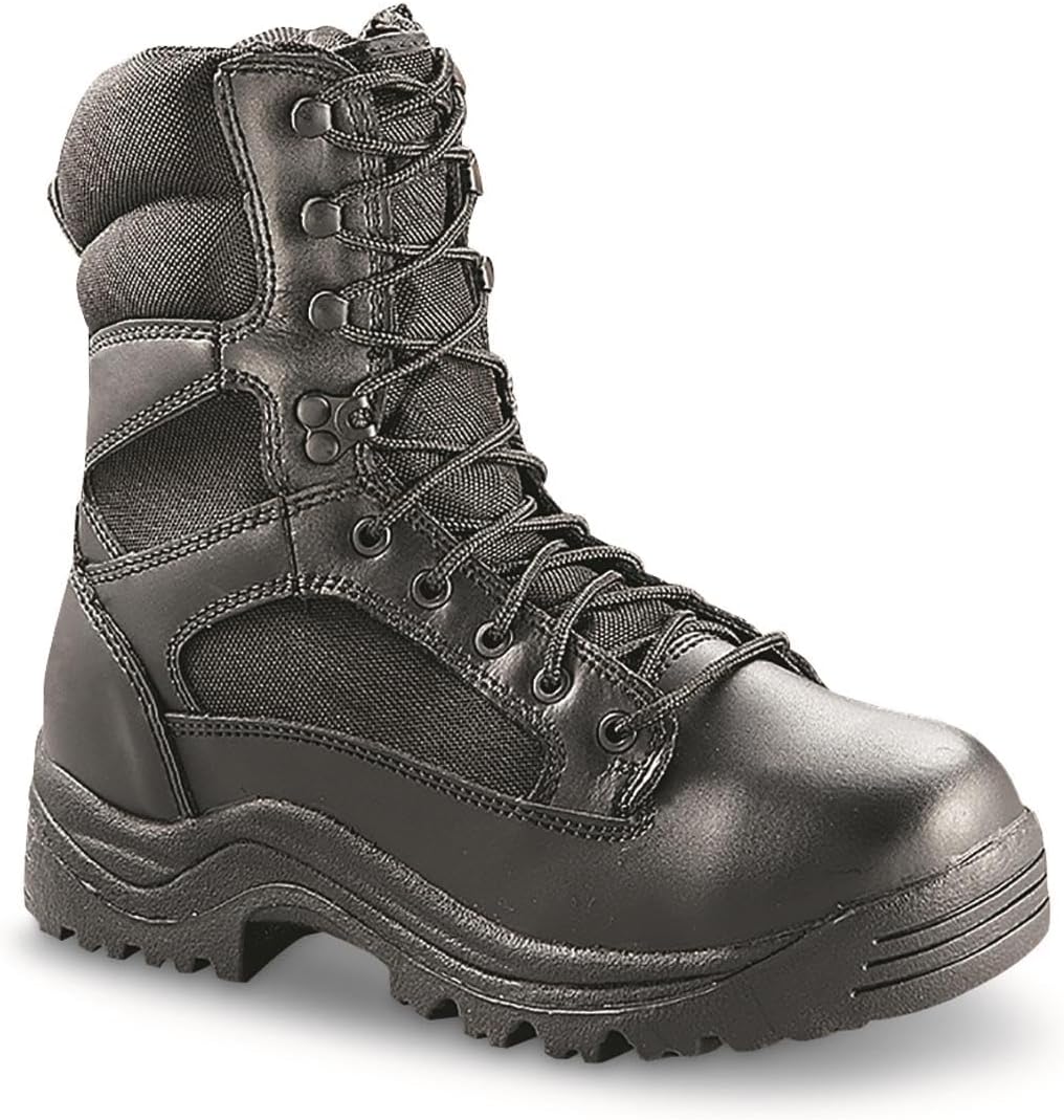 

Мужские водонепроницаемые классические тактические ботинки HQ ISSUE с боковой молнией, высота 20 см, пустынного типа, черный