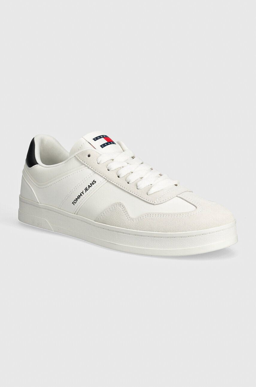

Кроссовки Tommy Jeans TJM LEATHER RETRO CUPSOLE, белый