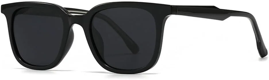 

Солнцезащитные очки UV400 - желейные, маленькая оправа в стиле панк, для женщин и мужчин, для бега и занятий спортом на открытом воздухе UYPTK, Black Grey