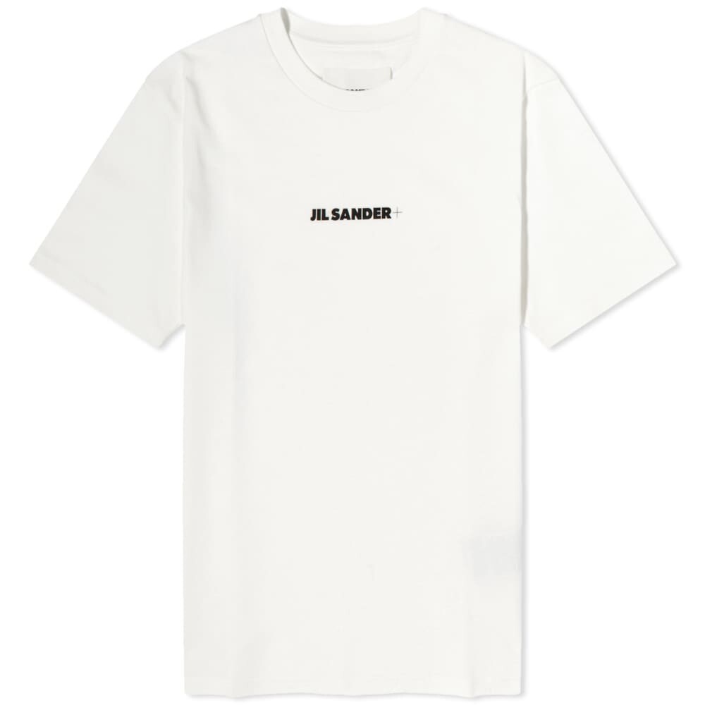 

Футболка Jil Sander Plus с логотипом спереди
