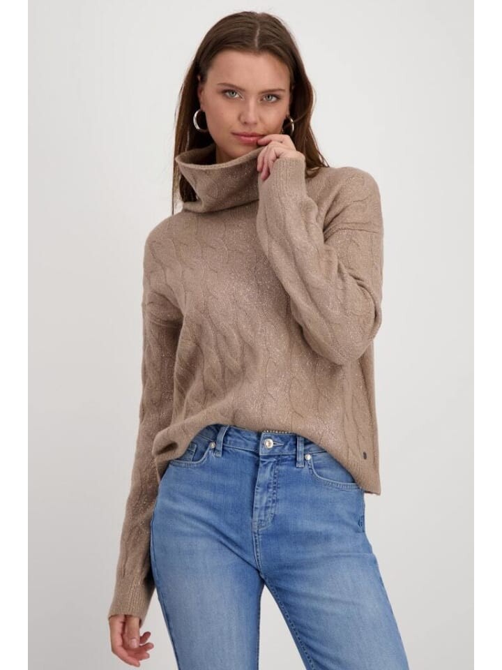 

Пуловер monari Pullover, цвет milk chocolate