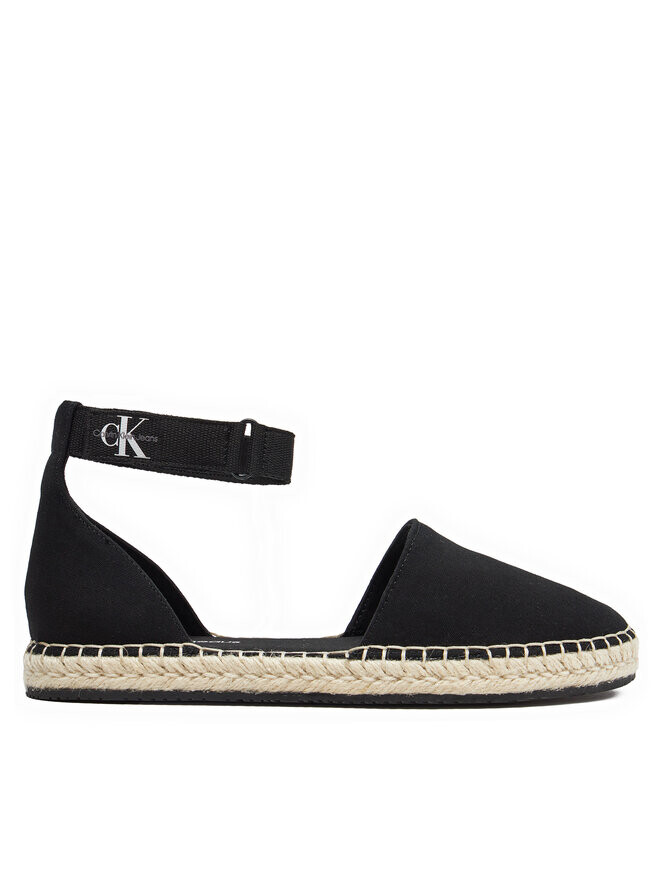 Эспадрильи Ankle Espadrille Btw Calvin Klein, черный