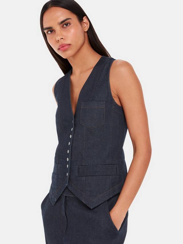 

Джинсовый жилет joanna Whistles, цвет Dark Denim