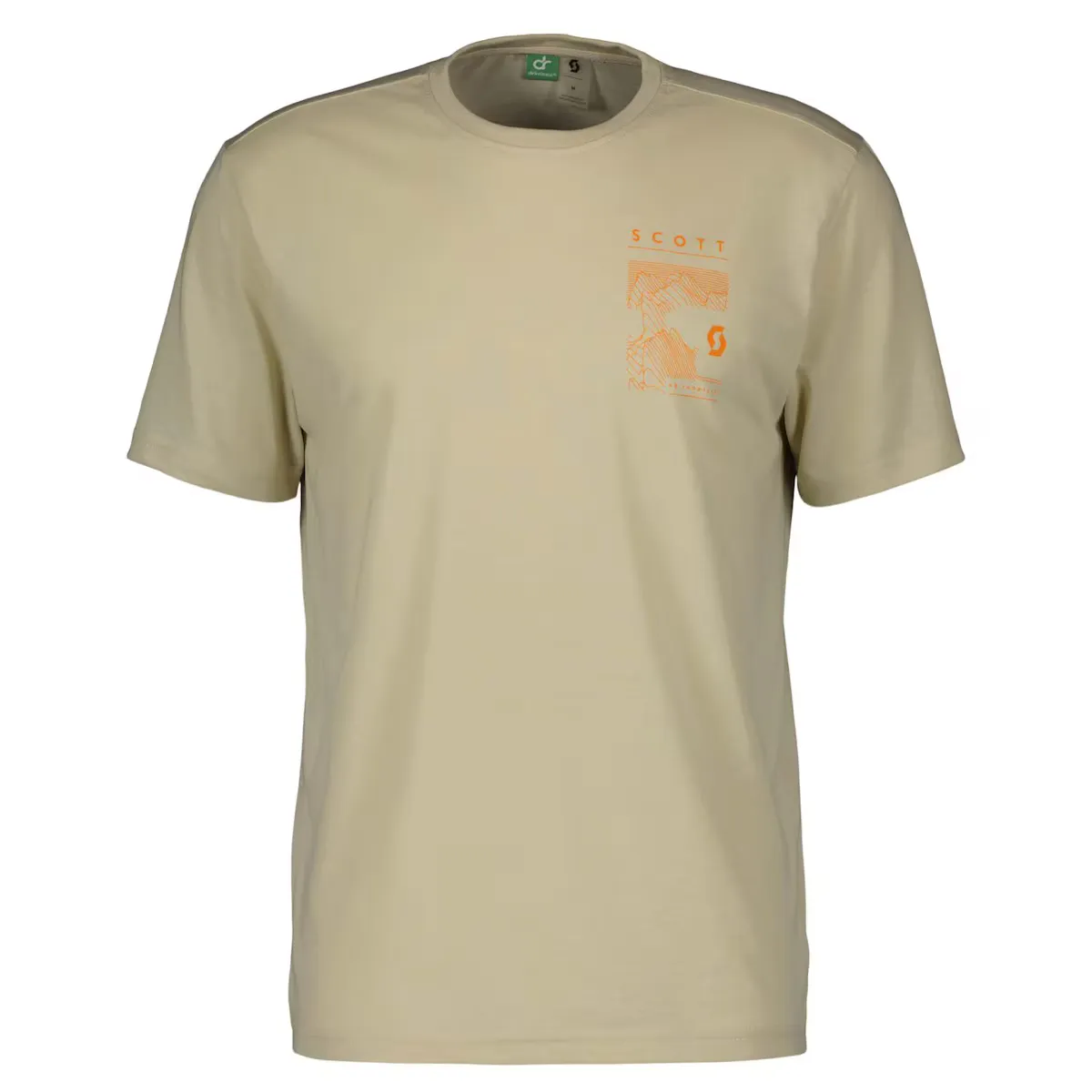 

Футболка Scott Men's DEFINED DRI SS Mountain, цвет Blanco roto