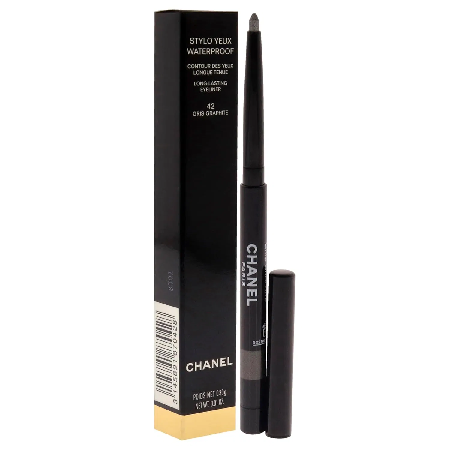 Водостойкий карандаш для глаз «42-Grey Graphite» от STYLO YEUX Chanel — фото 3