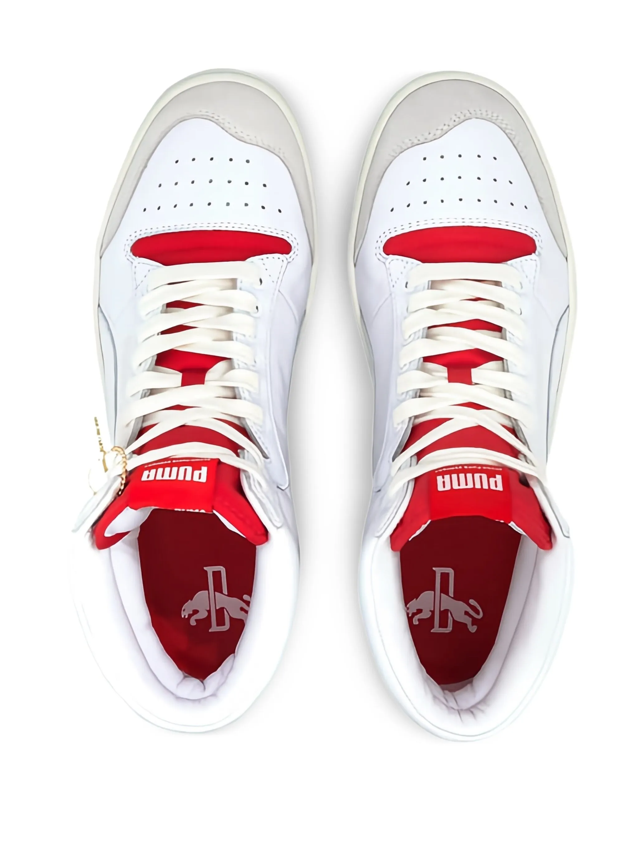 Кроссовки Dassler Legacy Ralph Sampson Puma, белый — фото 3