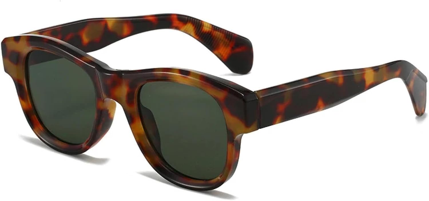 

Солнцезащитные очки с защитой от УФ-излучения UV400 для женщин и мужчин | Цвета конфетный панк, желто-синие | для занятий спортом на открытом воздухе DSVIGF, Leopard Dark Green