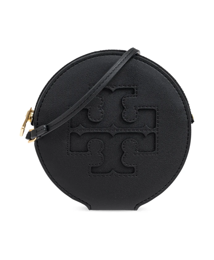 

Кожаный кошелек Tory Burch, черный