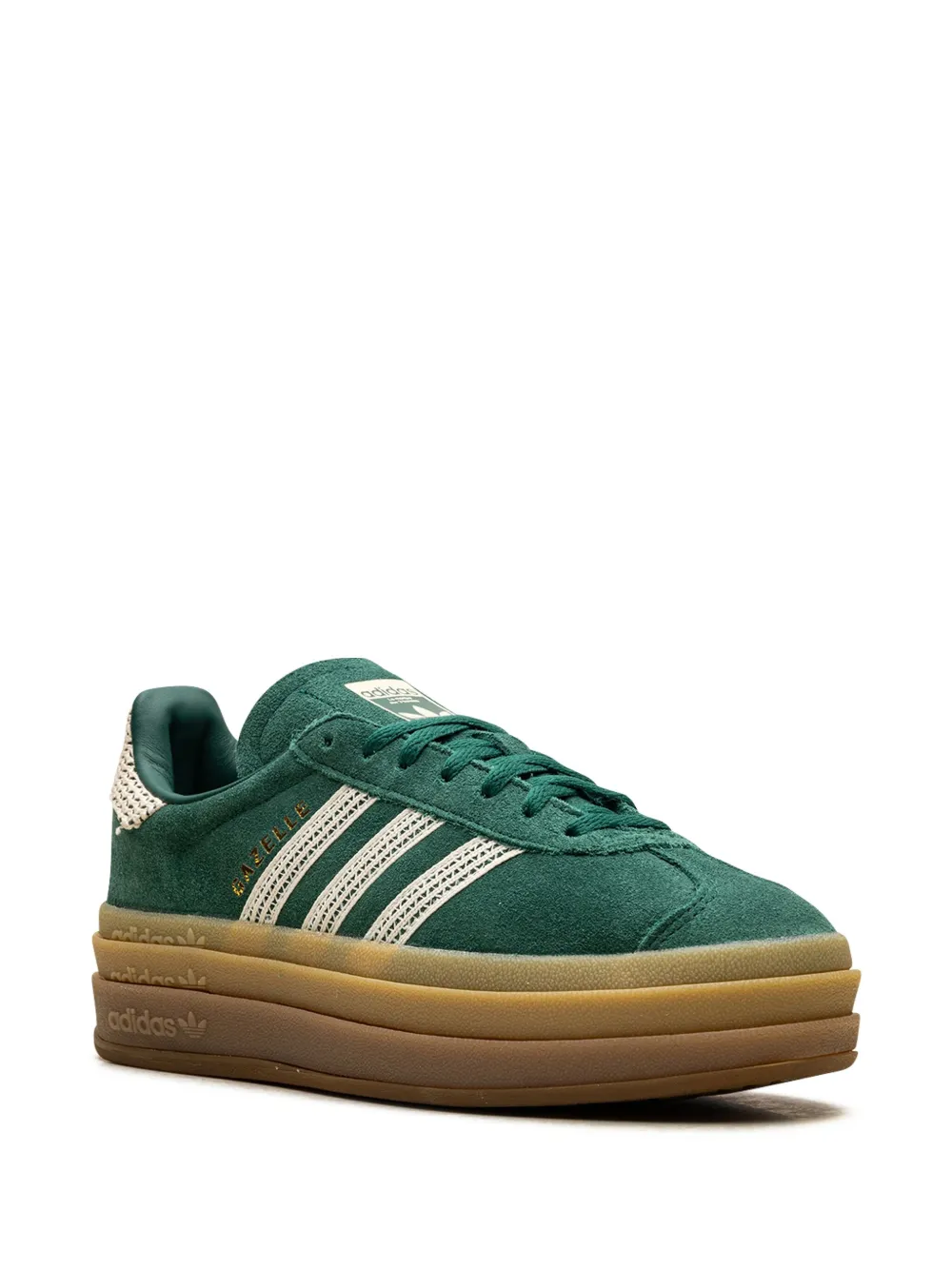 Кроссовки Gazelle Bold Adidas, зеленый — фото 2
