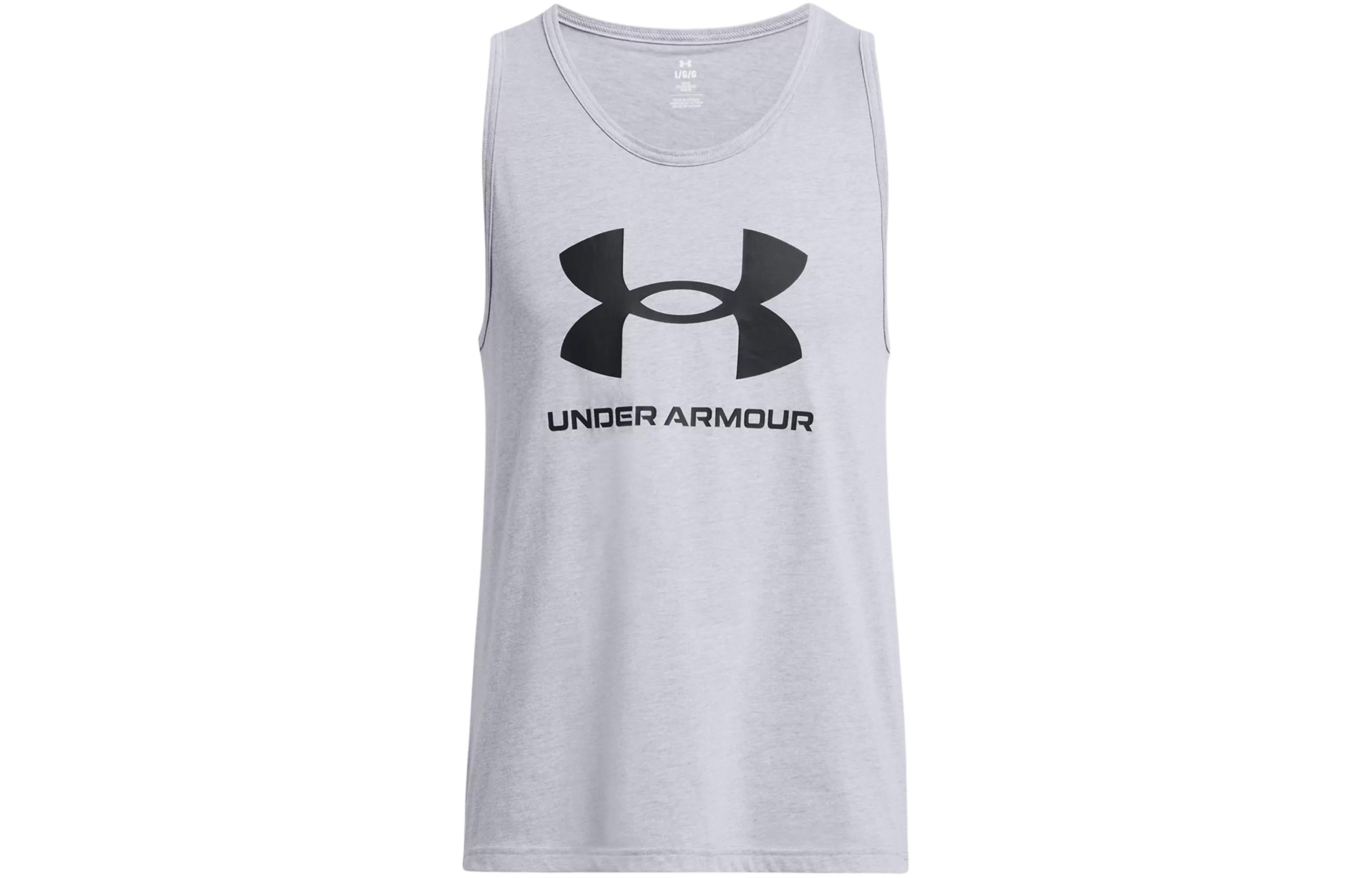 

Майка спортивный мужской серый Under Armour, серый