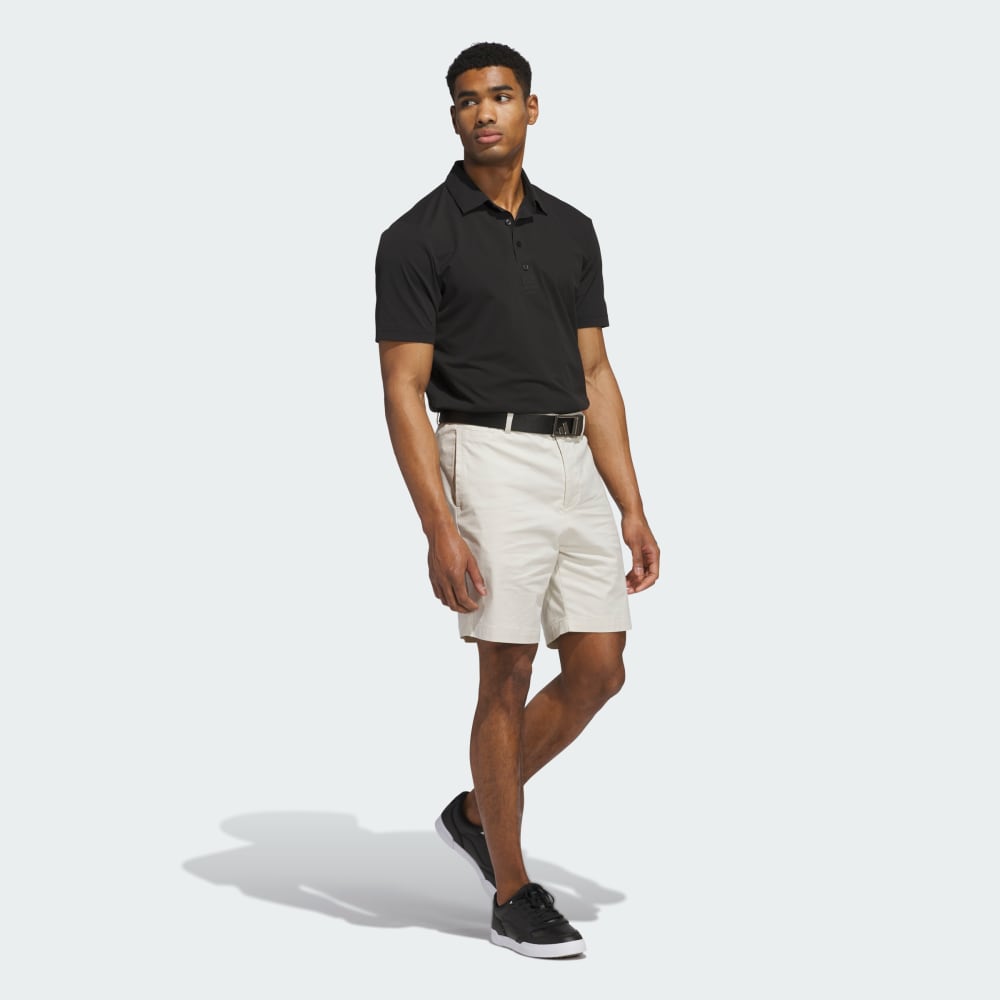Спортивная футболка Adidas Ultimate365 Twistknit Tour Polo Shirt, черный — фото 3