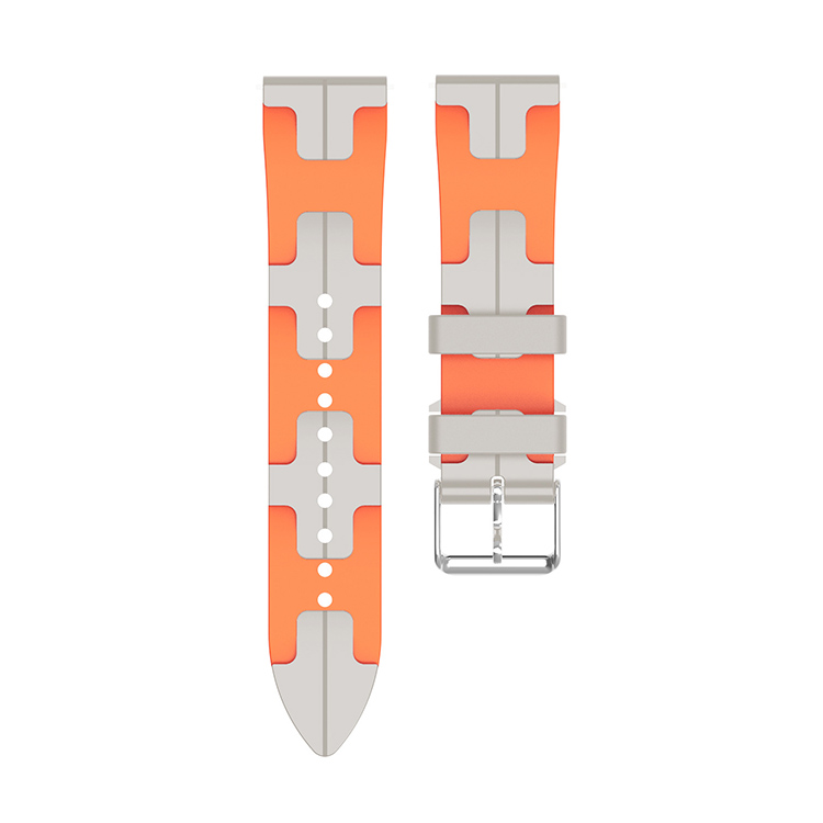 

IBOANN Часы Strap All Compatibility Silicone Material 207mm, Starlight Orange