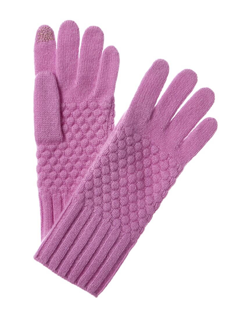 

Перчатки Hannah Rose Raised Diamond Stitch из кашемира