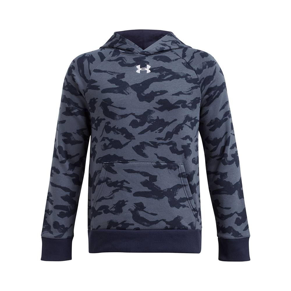 

Толстовка Under Armour UA Rival из флиса с принтом для мальчиков 8–20 лет, цвет Midnight Navy