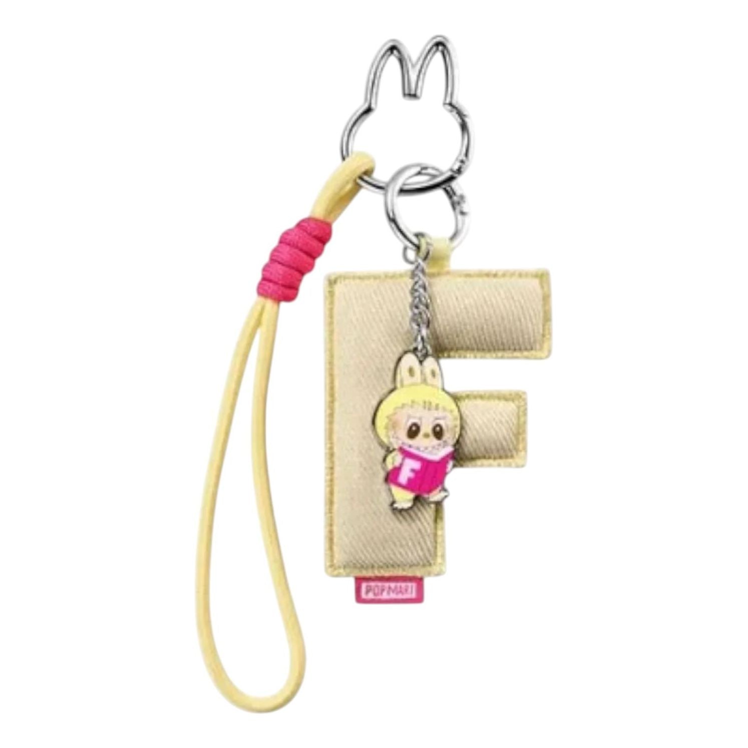 

Значок Pop Mart The Monsters Labubu Pin for Love Letter Pendant 'F'