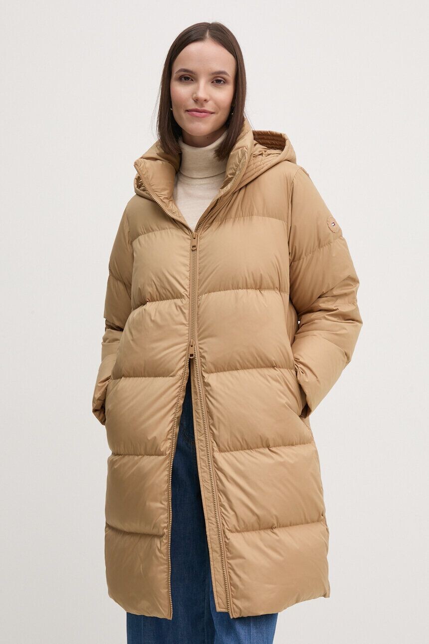 

Пуховик Tommy Hilfiger, бежевый