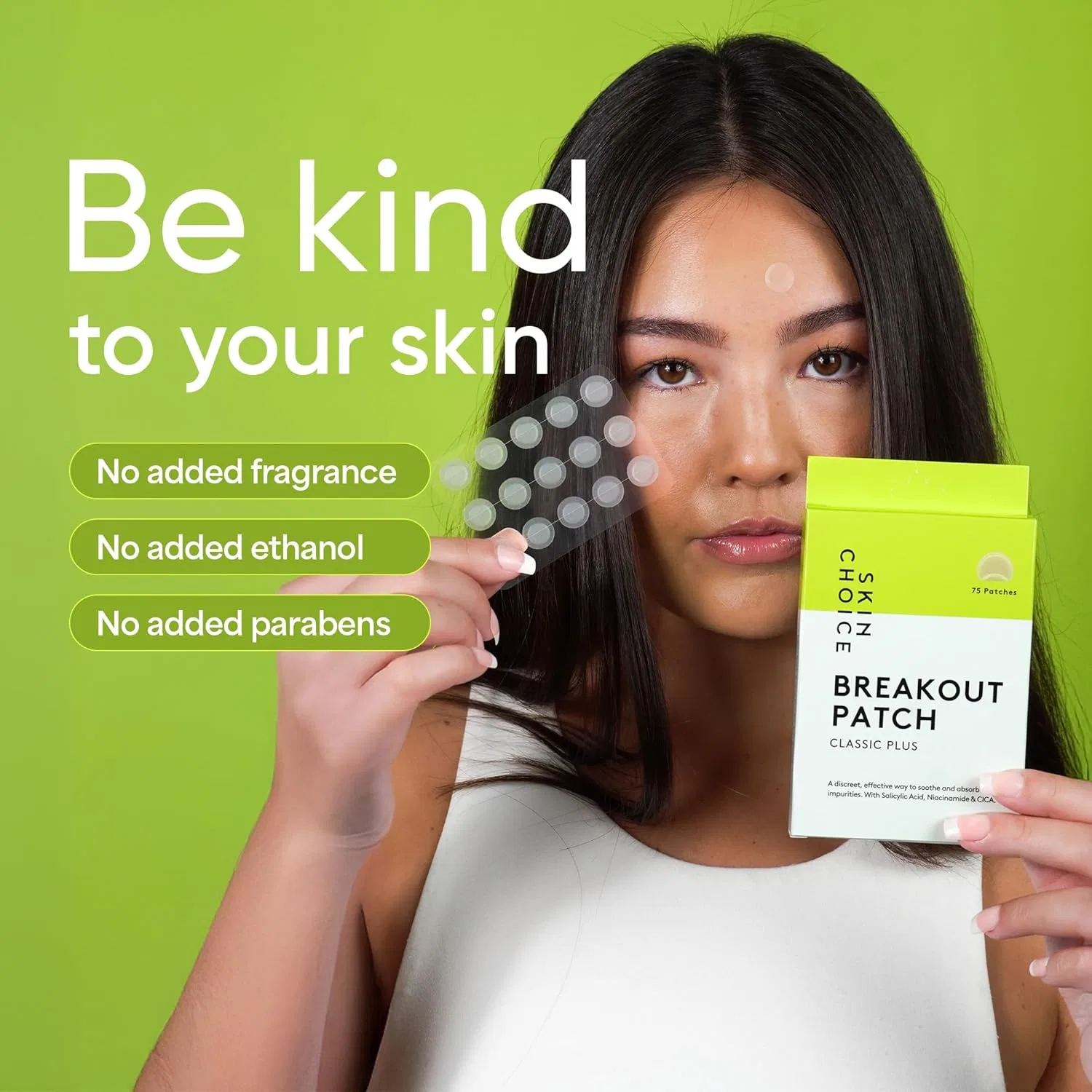 Патчи от прыщей с салициловой кислотой «Pimple Patch Classic Plus» от SKIN CHOICE Skin Choice — фото 2