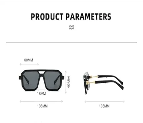 

Солнцезащитные очки для женщин и мужчин, ретро-очки, женские солнцезащитные очки в винтажном стиле, модные, с защитой от ультрафиолета UV400 MTZJH, Black