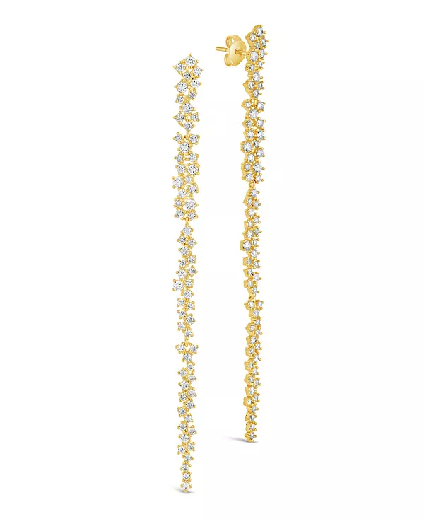 

Серьги-Подвески Audrina с кубическим цирконием Sterling Forever, gold