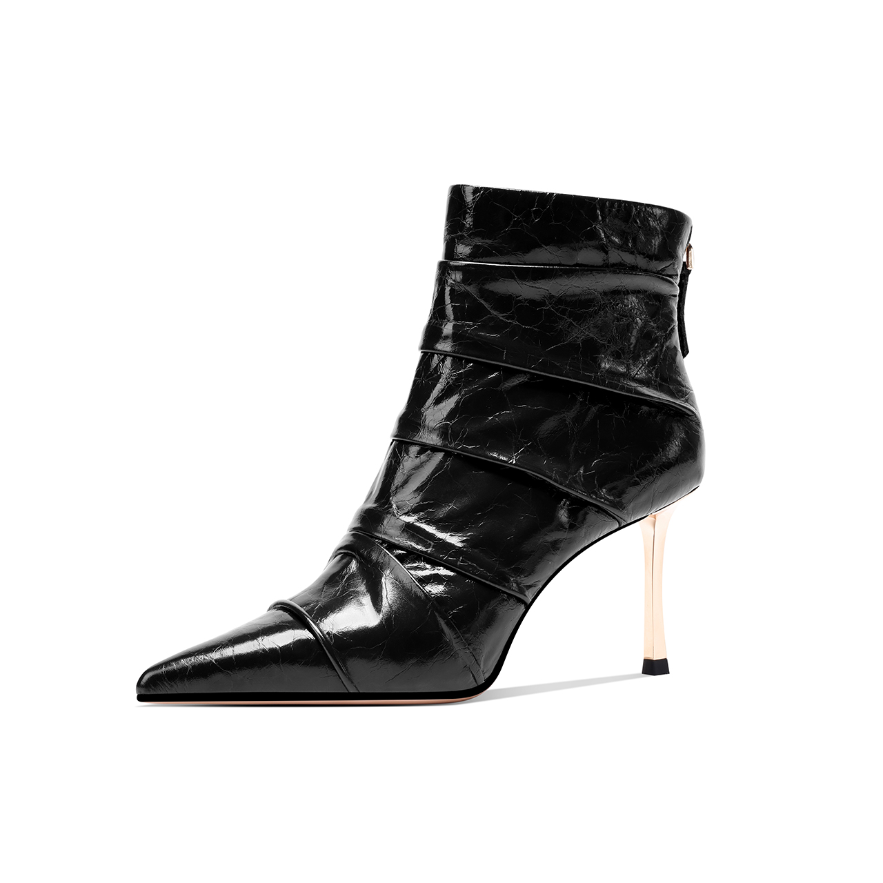 Shesrim Черные женские ботильоны, цвет Black