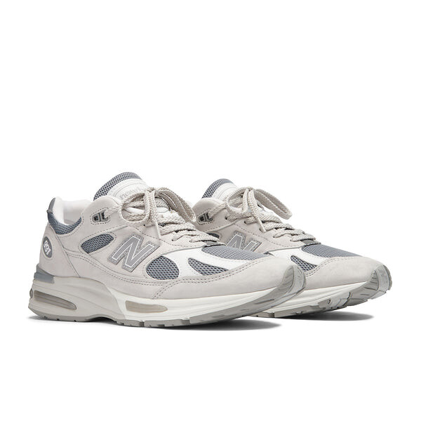 Кроссовки 991 сделаны в Великобритании New Balance, серый — фото 3