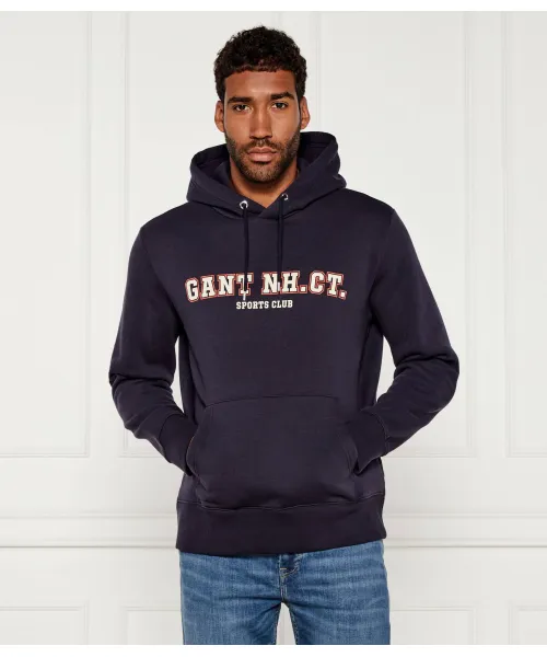 

Графическая толстовка Regular fit Gant, синий