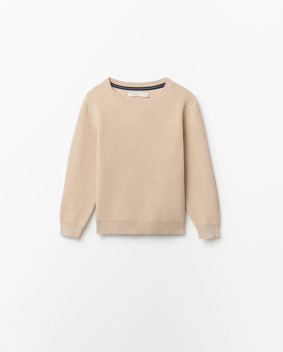 

Базовый джемпер Sfera, светло-бежевый