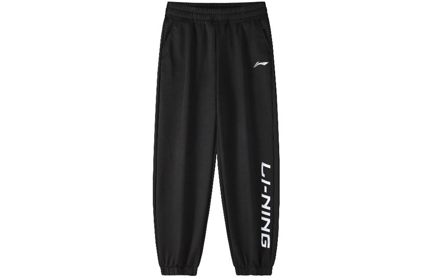 

Li Ning ПОДКЛАДКА Мужские трикотажные спортивные штаны, Черный