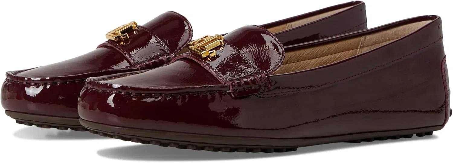 Туфли Lauren Ralph Lauren Men's Barnsbury Driver, Burgundy