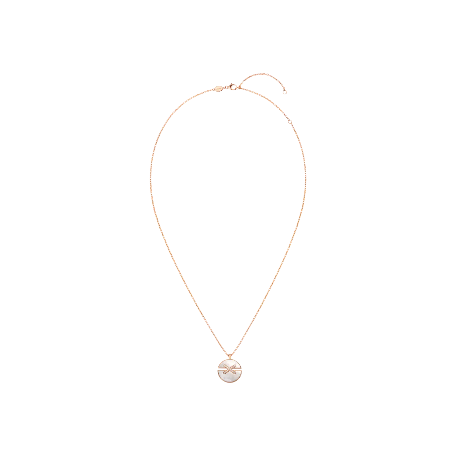 

Chaumet - колье jeaux de liens harmony средней модели из розового золота с бриллиантами и матерью-жемчужиной - 084494 CHAUMET