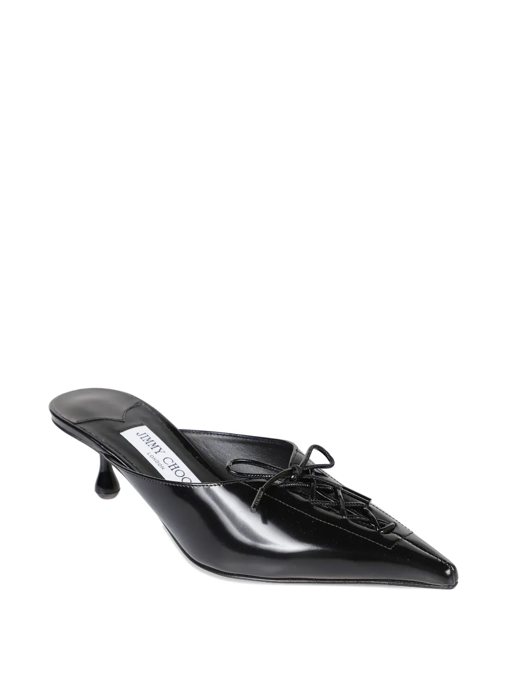 Мюли Scarlett 50 с заостренным носком JIMMY CHOO, черный — фото 2