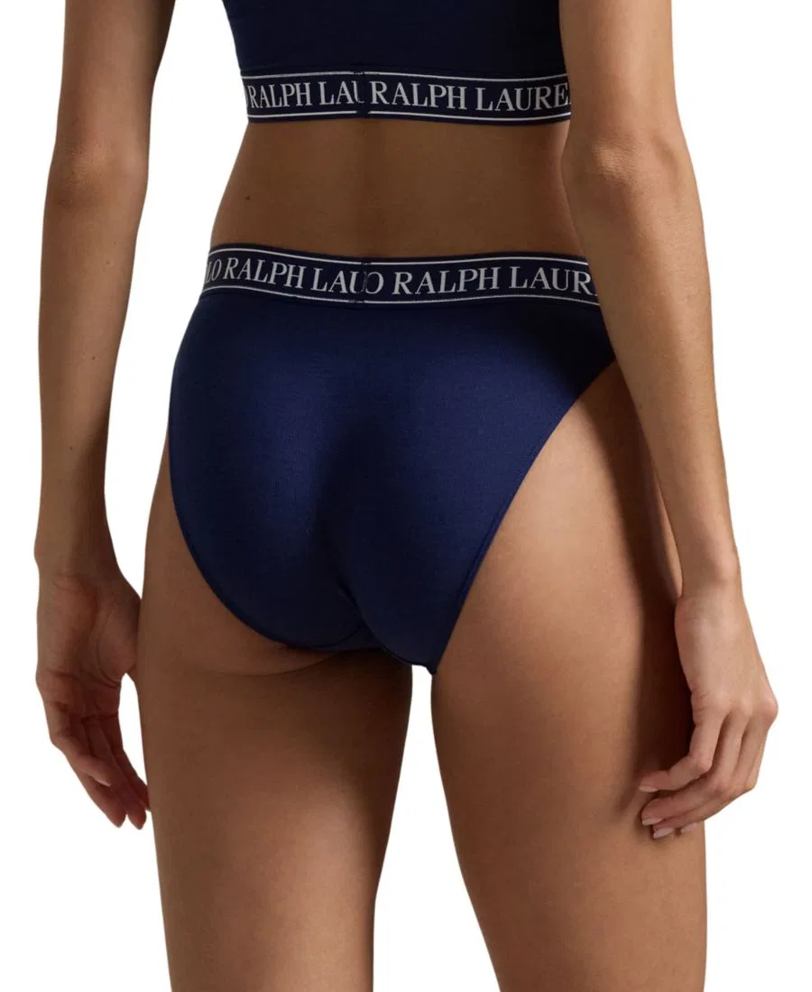 Женские бикини-трусики Polo Ralph Lauren, Navy — фото 4