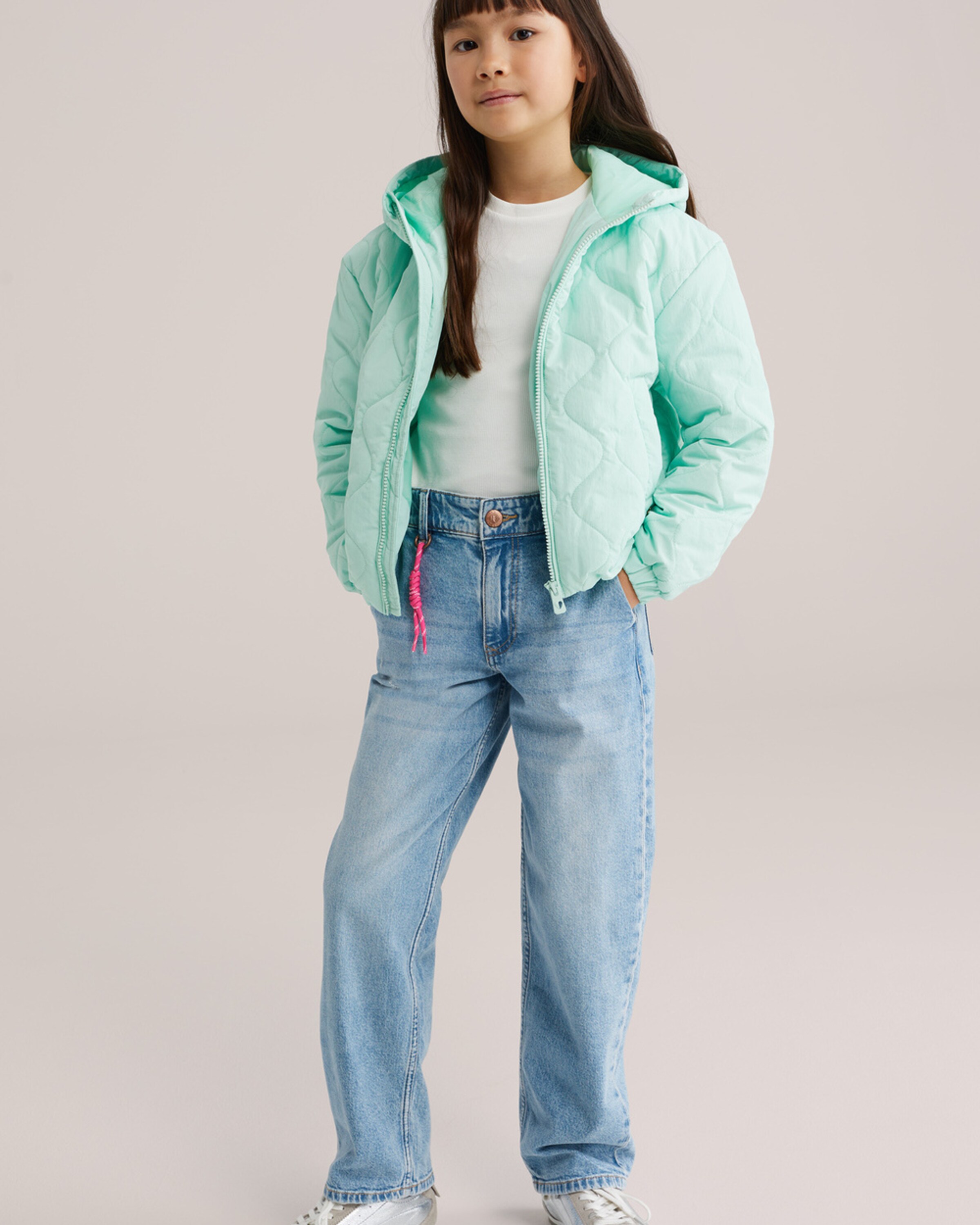 WE Fashion Куртка межсезонная в цвете Mint — фото 4