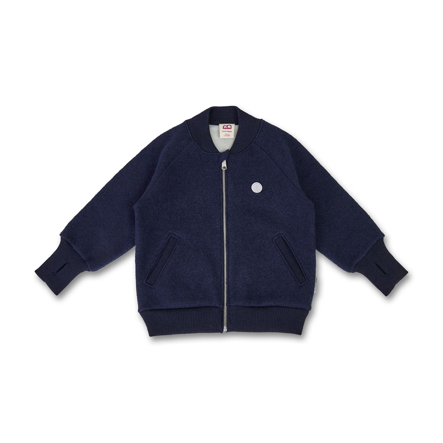 

Куртка MANITOBER Wollwalk Bomber Jacke, темно синий