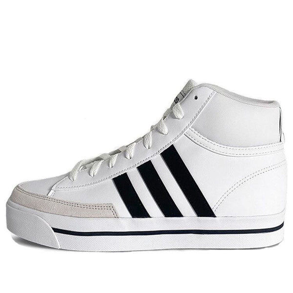 

Кроссовки туфли neo retrovulc mid Adidas, белый