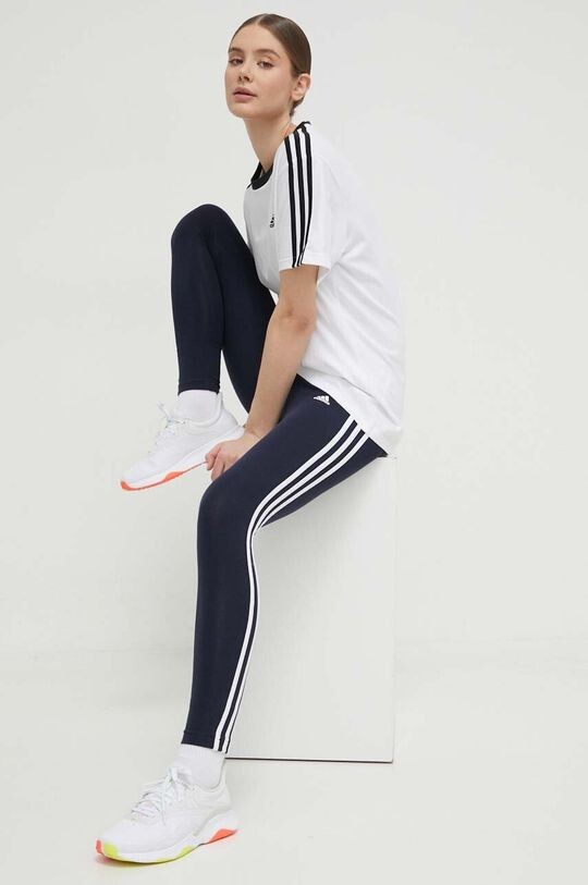 Хлопковая футболка Essentials adidas, белый — фото 2