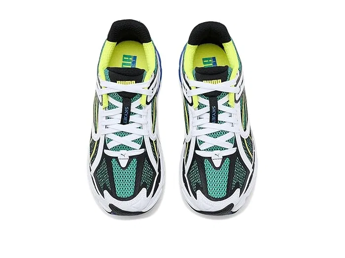 Кроссовки Skyjet PUMA Kids, Vibrant Green/White/Black/Lemon Crush — фото 3